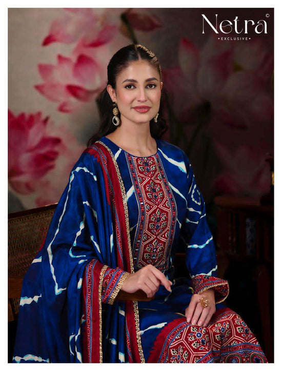 NETRA EXCLUSIVE MAHEK VOL-3 Bemberg Muslin Salwar Suit