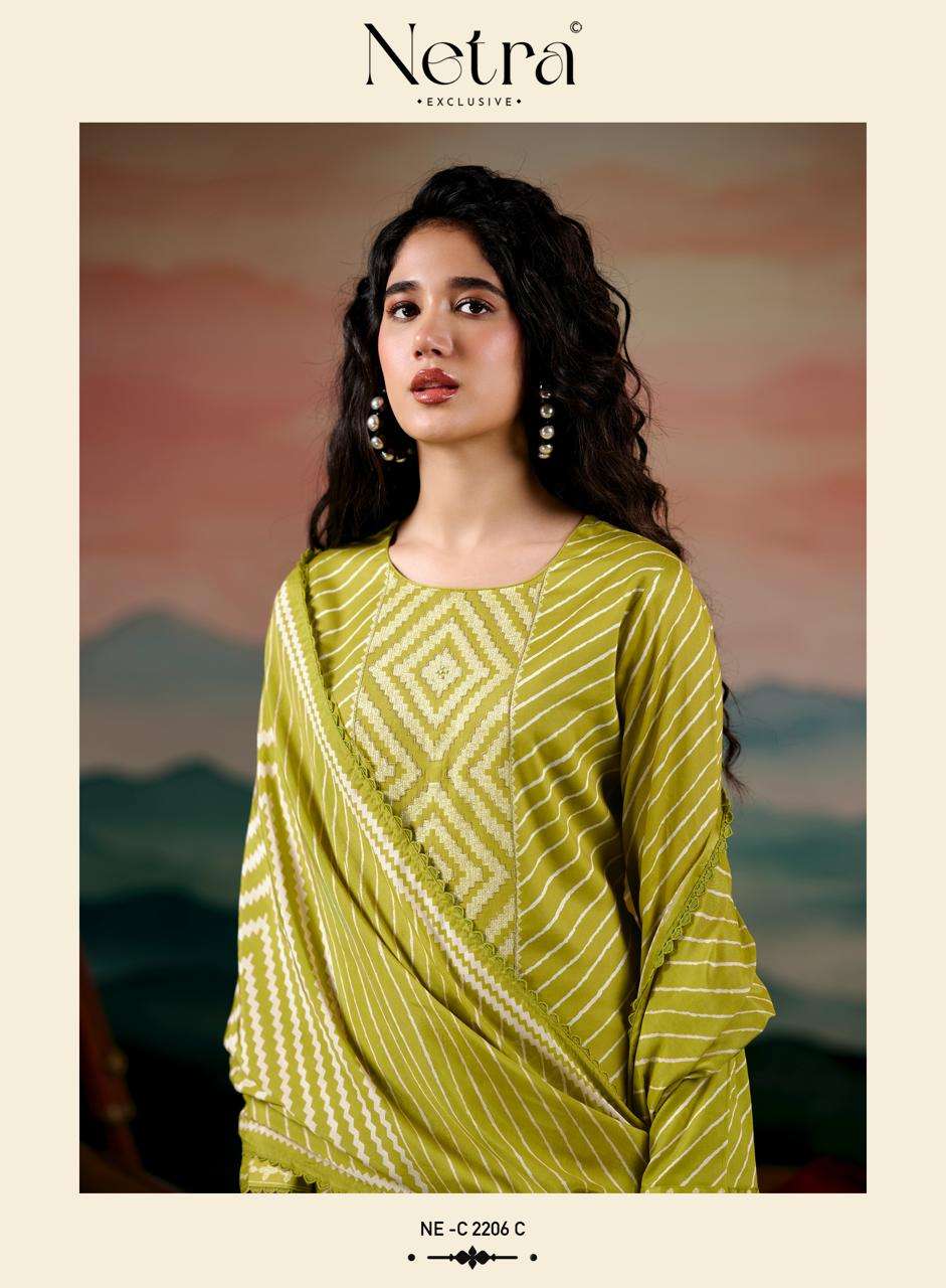 Netra Exclusive Mahi Premium Cotton Digital Print Dress Material