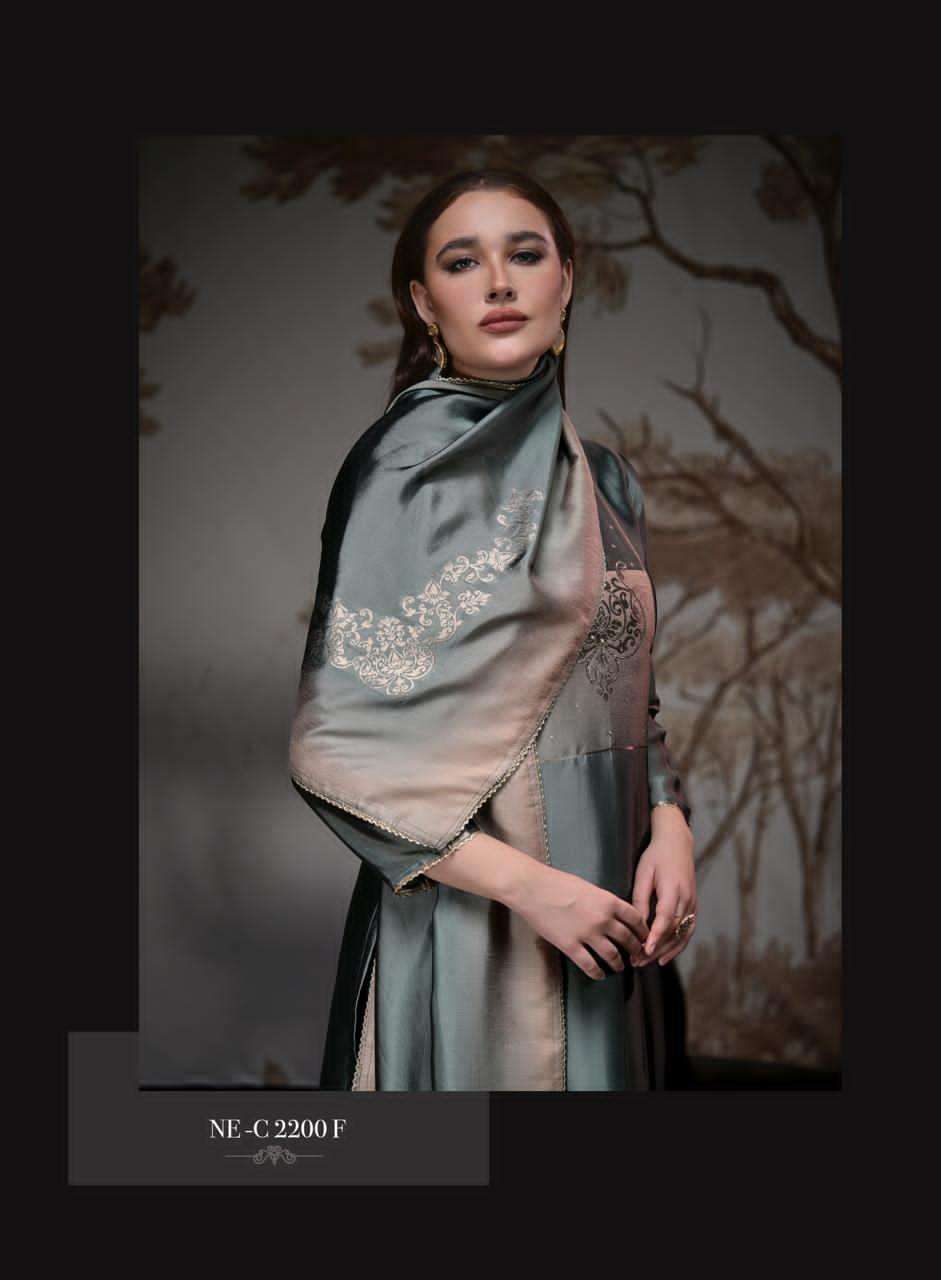 Netra Exclusive Pranati Premium Jacquard Silk Party Wear Dress Material Collection