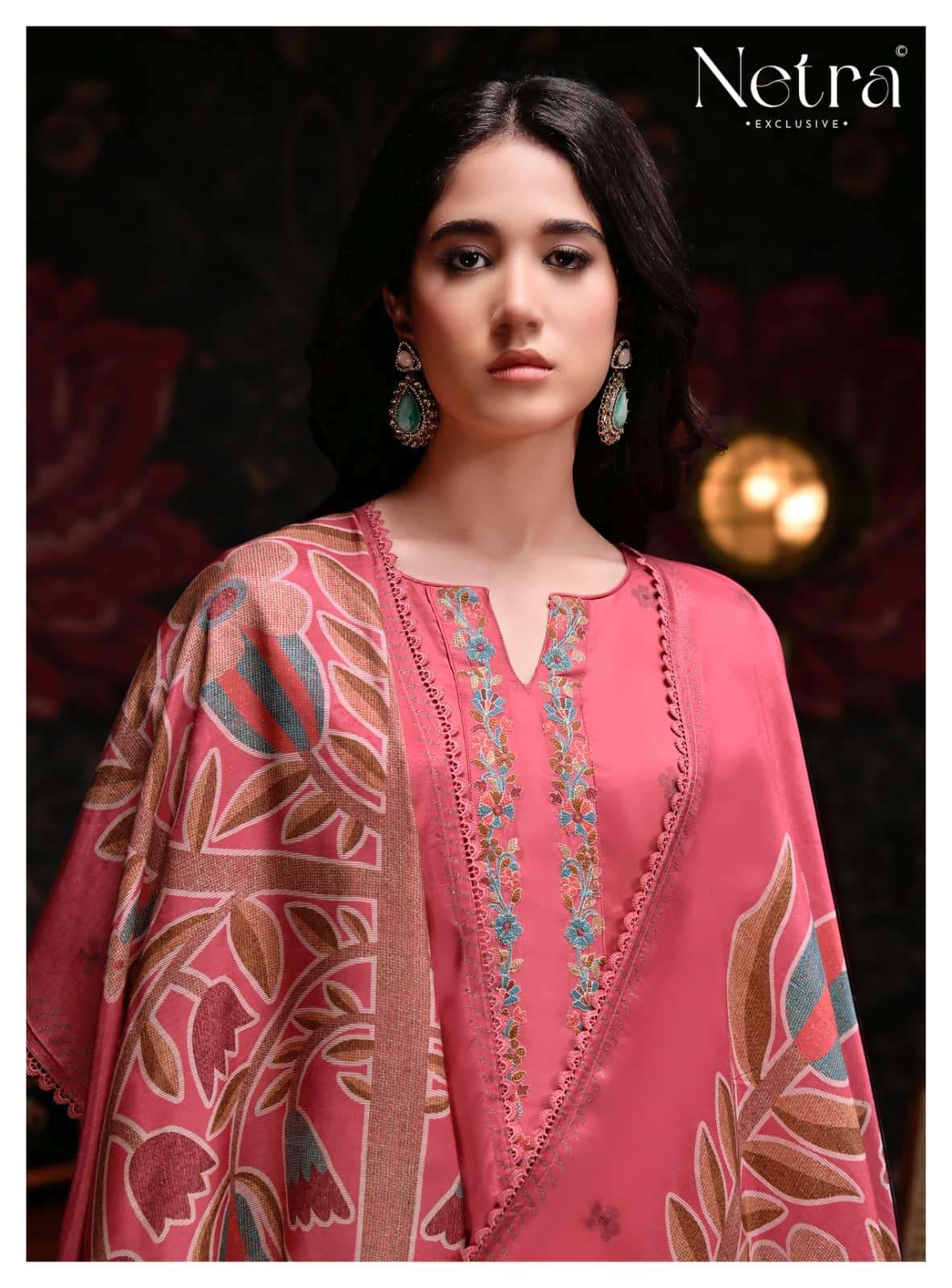 Netra Exclusive Rekha Dress Material Wholesale Catalogue