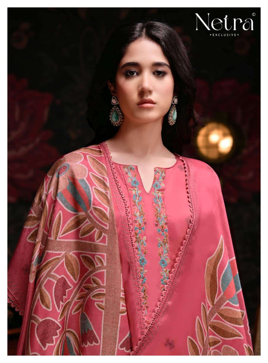 Netra Exclusive Rekha Dress Material Wholesale Catalogue