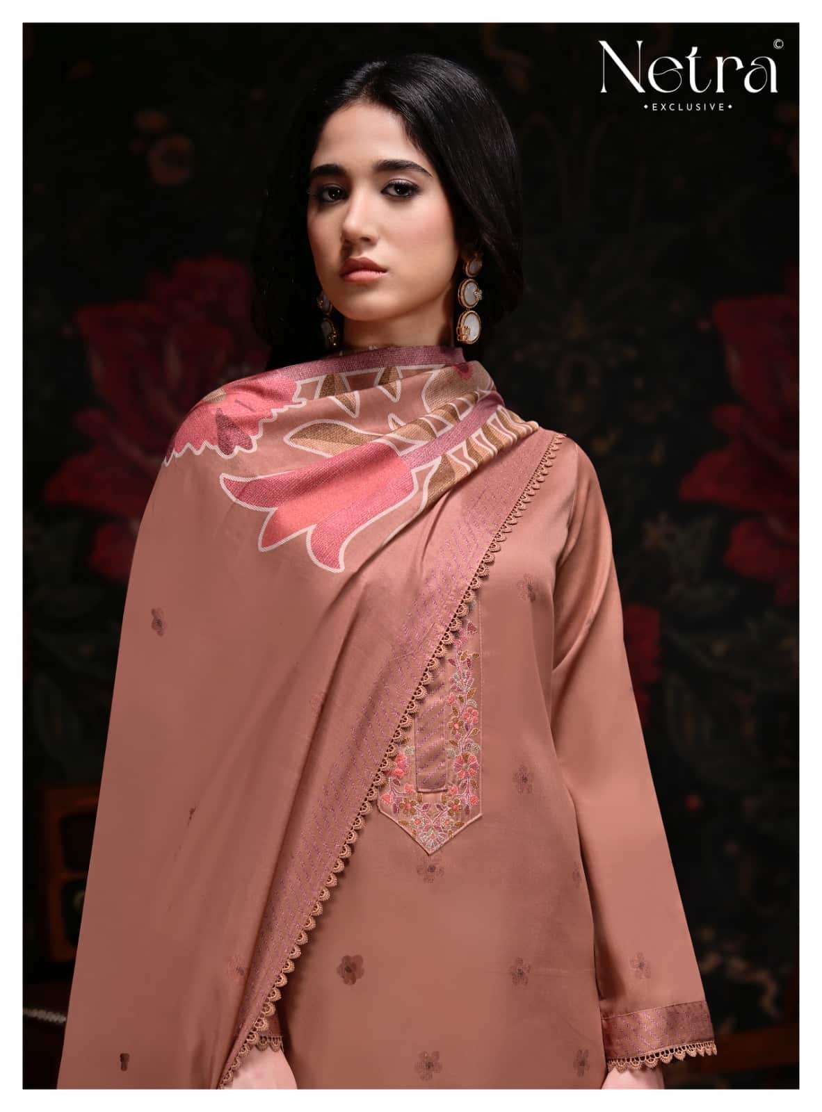 Netra Exclusive Rekha Dress Material Wholesale Catalogue - Amrah Wholesale