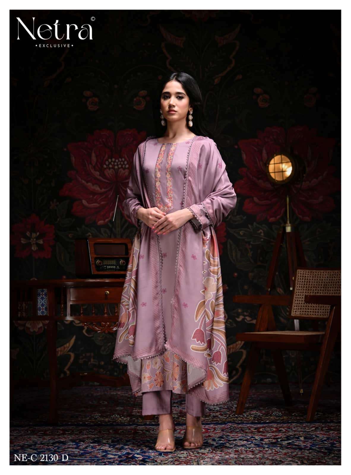 Netra Exclusive Rekha Dress Material Wholesale Catalogue - Amrah Wholesale