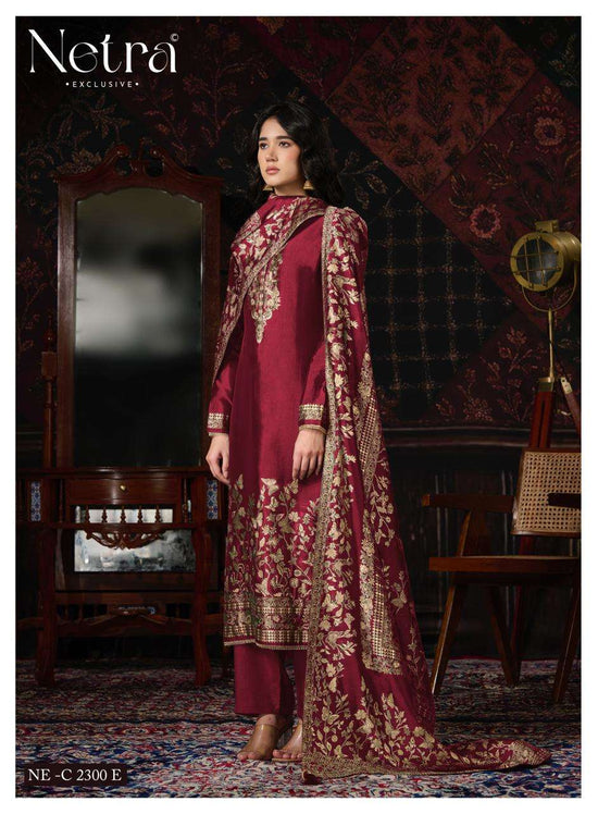Netra Exclusive Ritu Vol 2 Premium Viscose Silk Jacquard Dress Material
