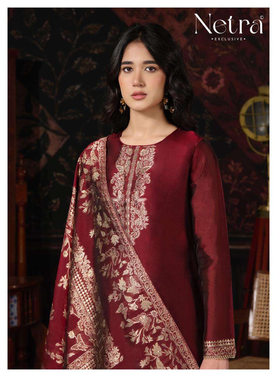 Netra Exclusive Ritu Vol 2 Premium Viscose Silk Jacquard Dress Material