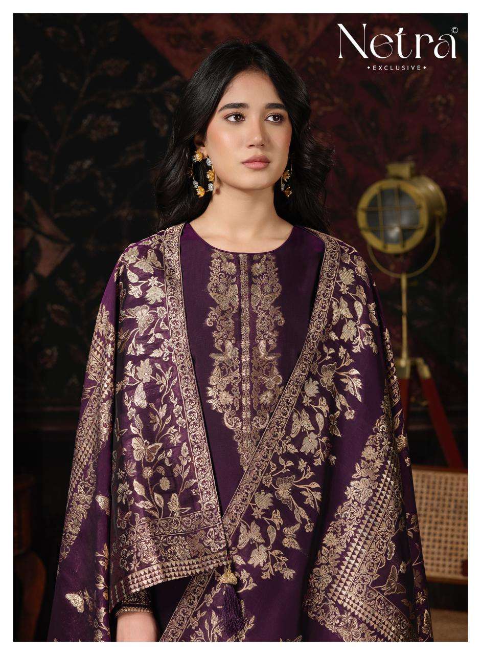 Netra Exclusive Ritu Vol 2 Premium Viscose Silk Jacquard Dress Material