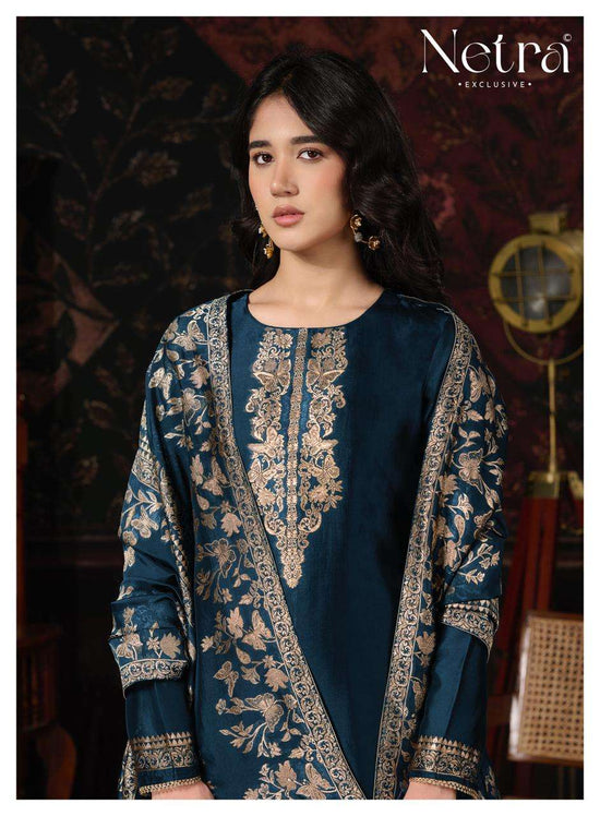 Netra Exclusive Ritu Vol 2 Premium Viscose Silk Jacquard Dress Material