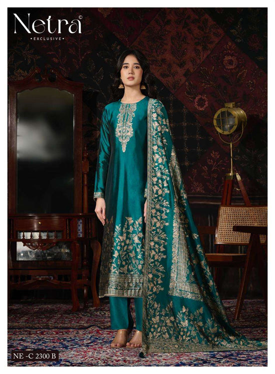 Netra Exclusive Ritu Vol 2 Premium Viscose Silk Jacquard Dress Material