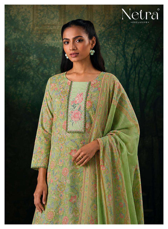 Netra Exclusive Rudra Pure Cotton Dress Material Wholesale