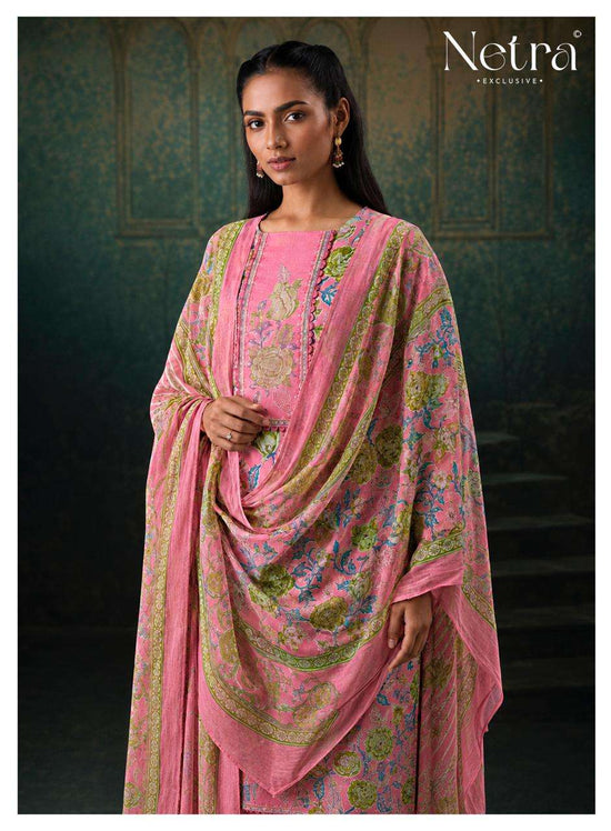 Netra Exclusive Rudra Pure Cotton Dress Material Wholesale