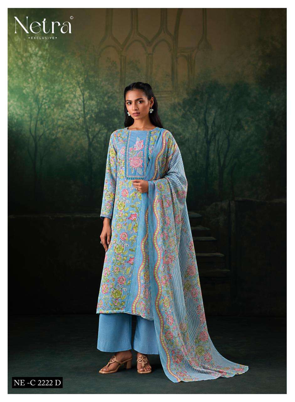 Netra Exclusive Rudra Pure Cotton Dress Material Wholesale