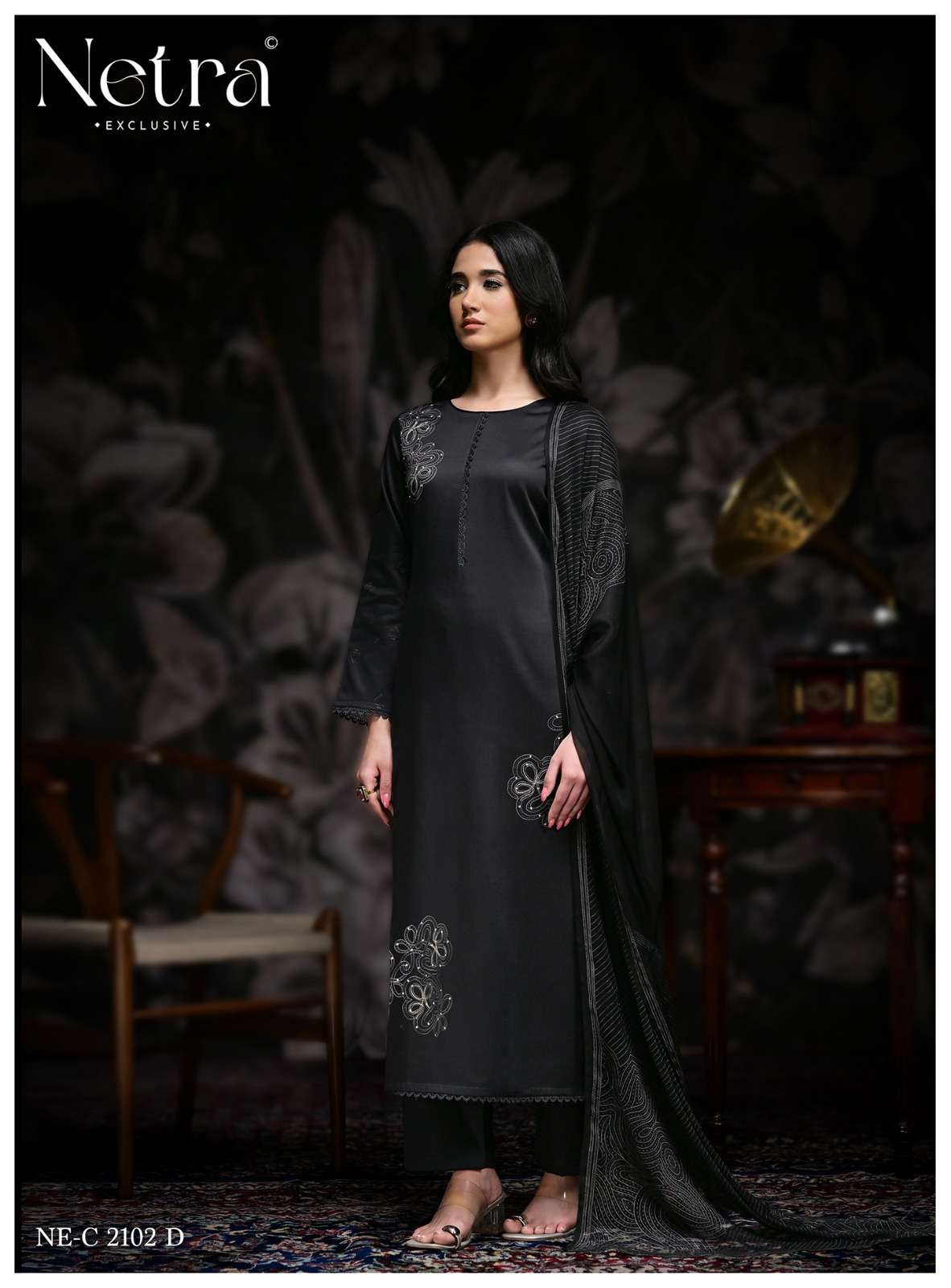 Netra Exclusive Stree Premium Cotton Dress Material - Amrah Wholesale