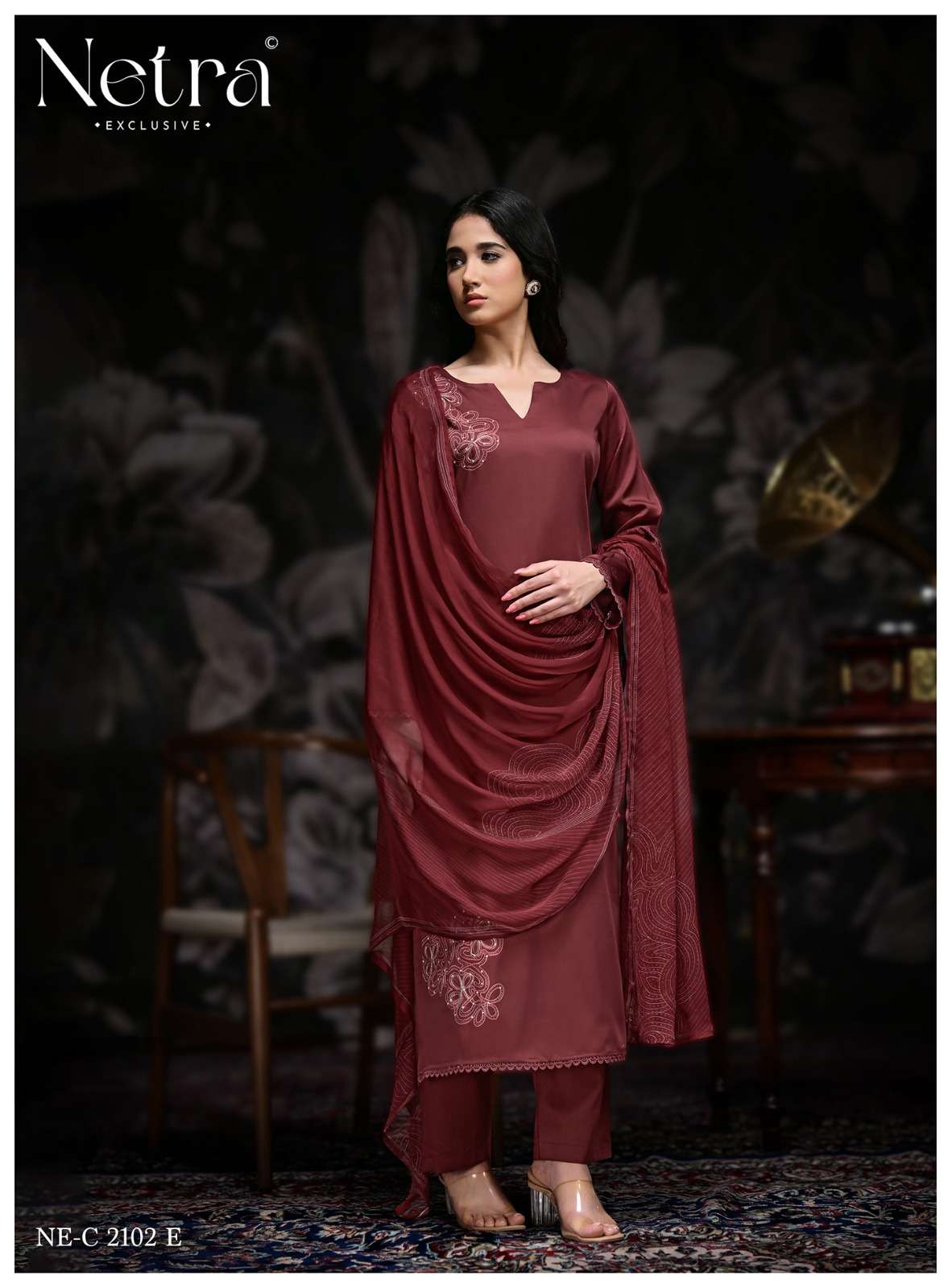 Netra Exclusive Stree Premium Cotton Dress Material - Amrah Wholesale