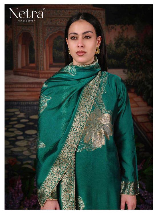 Netra Exclusive Tanyra Vol 2 Viscose Silk Jacquard Dress Material