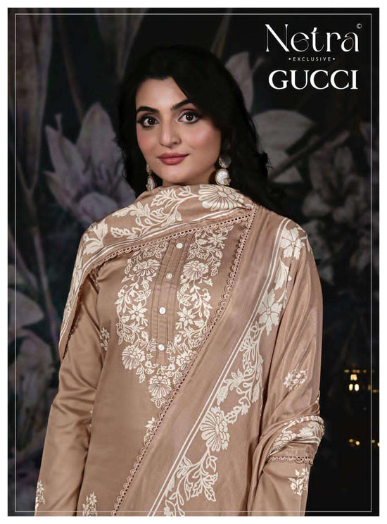 Netra Exclusive Gucci Salwar Suit Set Wholesale Catalogue - Amrah Wholesale