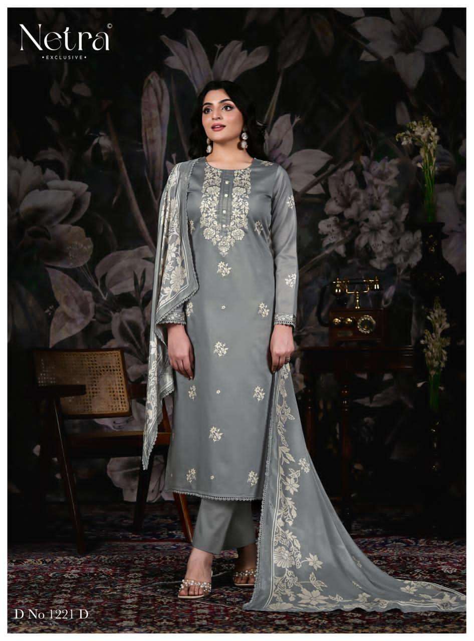 Netra Exclusive Gucci Salwar Suit Set Wholesale Catalogue - Amrah Wholesale