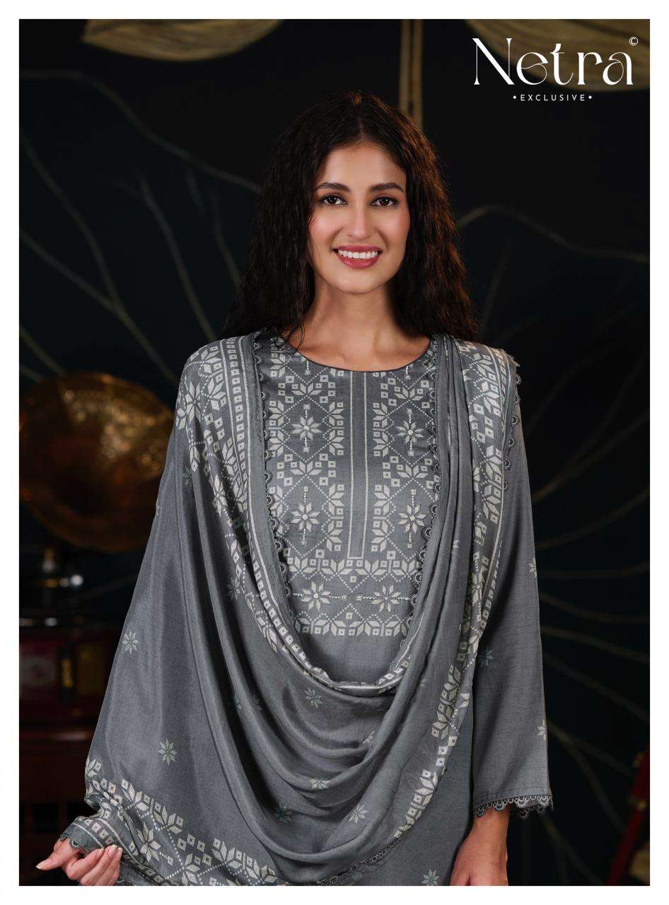 Netra Exclusive Gucci Vol 11 Pure Cotton Dress Material