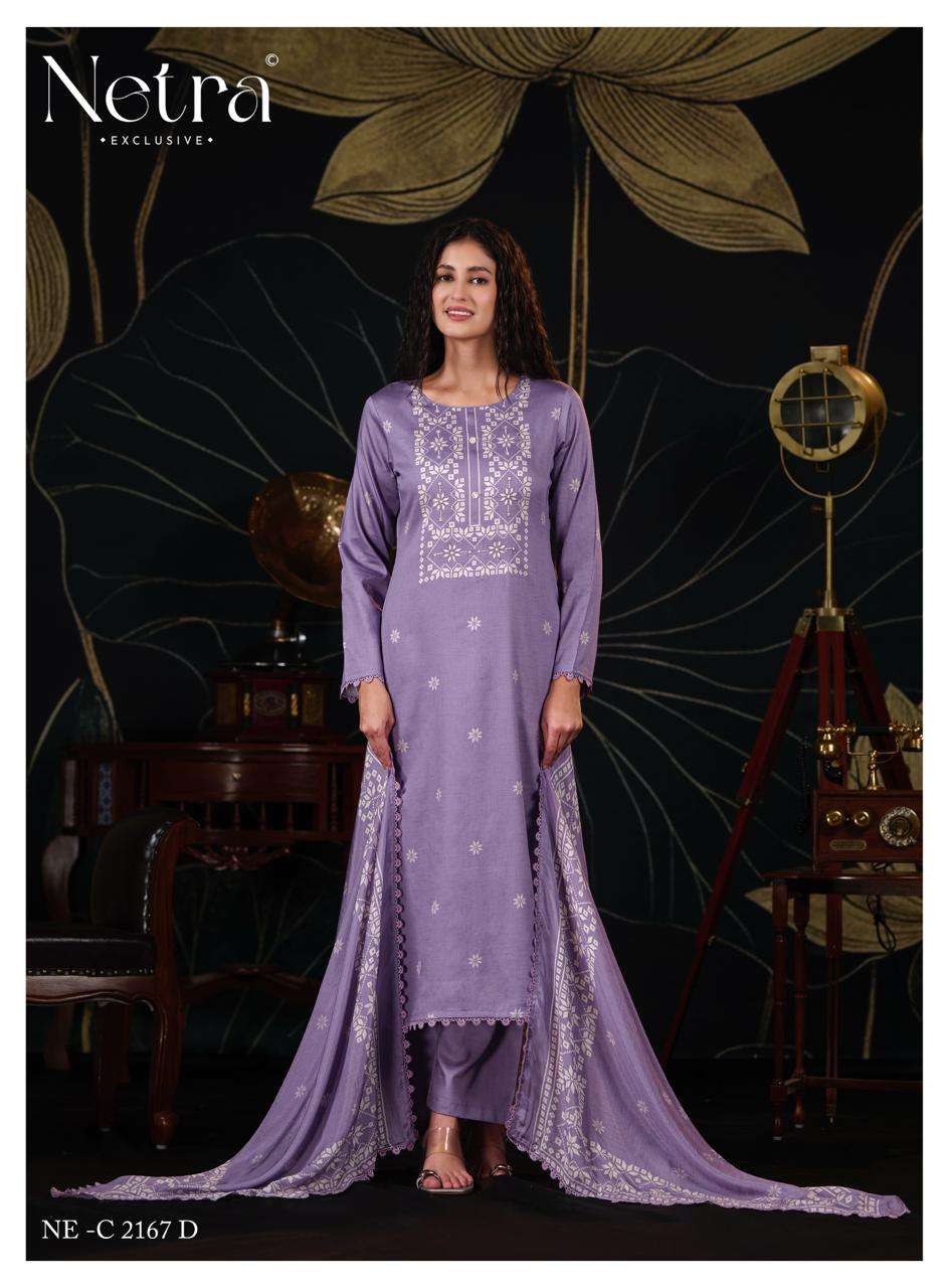 Netra Exclusive Gucci Vol 11 Pure Cotton Dress Material