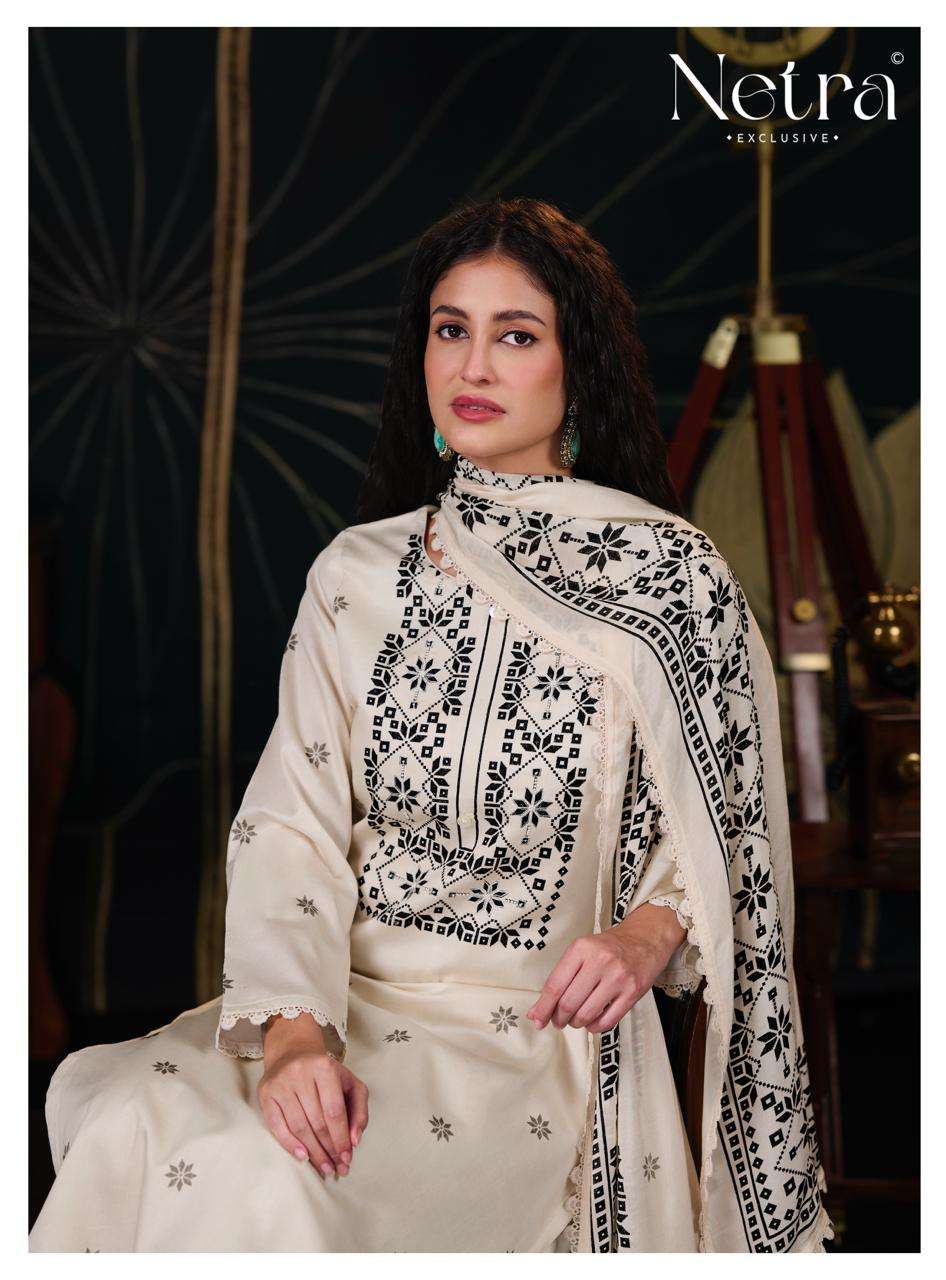 Netra Exclusive Gucci Vol 11 Pure Cotton Dress Material