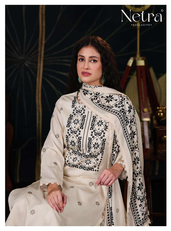 Netra Exclusive Gucci Vol 11 Pure Cotton Dress Material