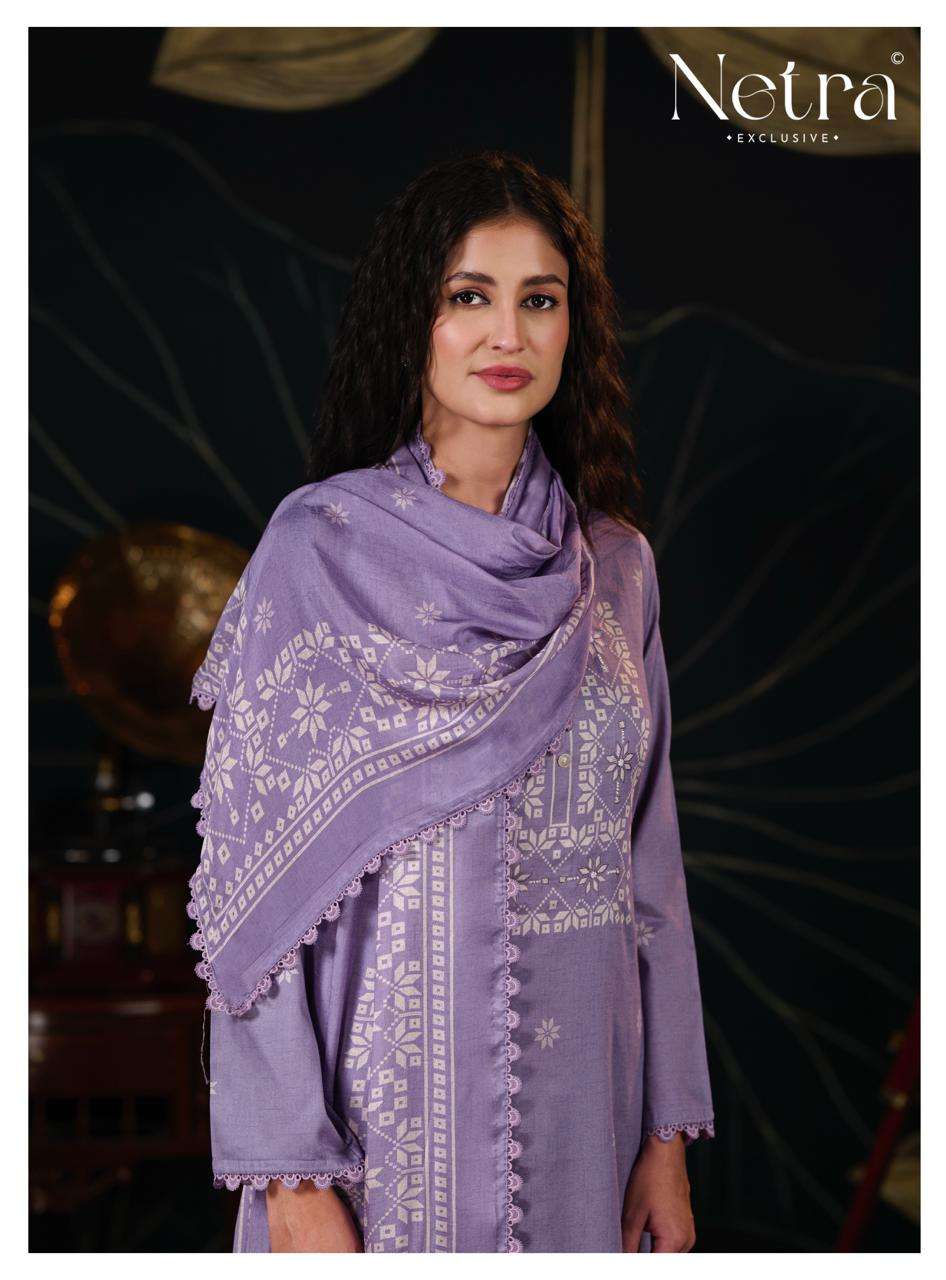 Netra Exclusive Gucci Vol 11 Pure Cotton Dress Material