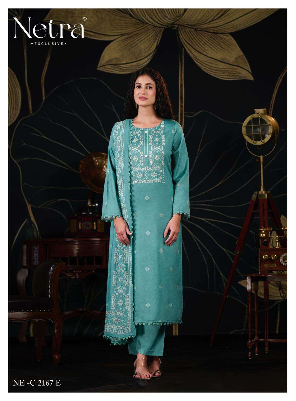 Netra Exclusive Gucci Vol 11 Pure Cotton Dress Material