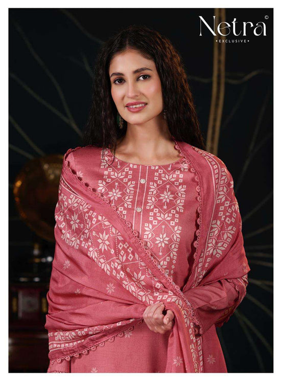 Netra Exclusive Gucci Vol 11 Pure Cotton Dress Material