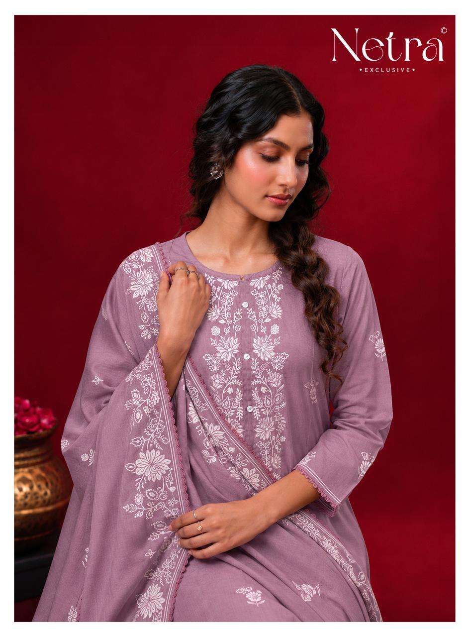 Netra Gucci Vol 15 Pure Cotton Dress Material - Amrah Wholesale