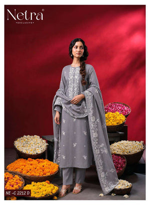 Netra Gucci Vol 15 Pure Cotton Dress Material - Amrah Wholesale