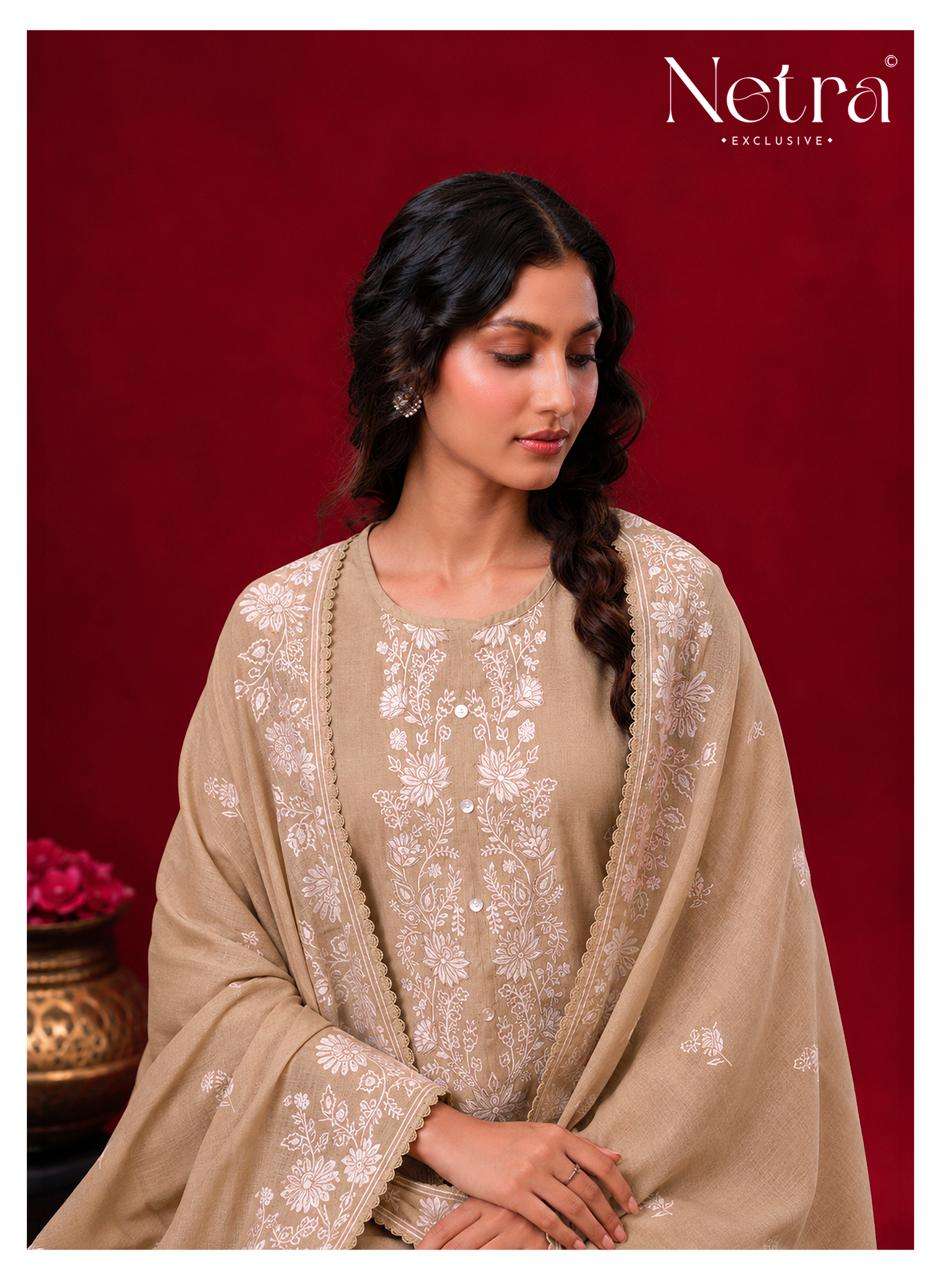 Netra Gucci Vol 15 Pure Cotton Dress Material - Amrah Wholesale