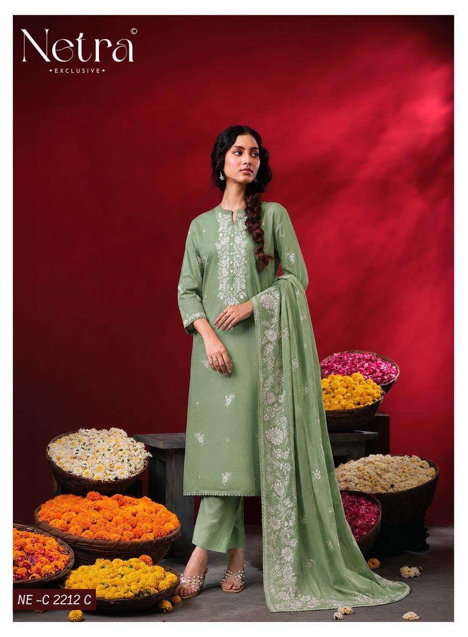 Netra Gucci Vol 15 Pure Cotton Dress Material - Amrah Wholesale