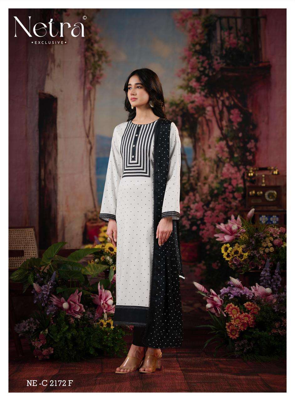 Netra Exclusive Hirya Pure Cotton Digital Printed Dress Material
