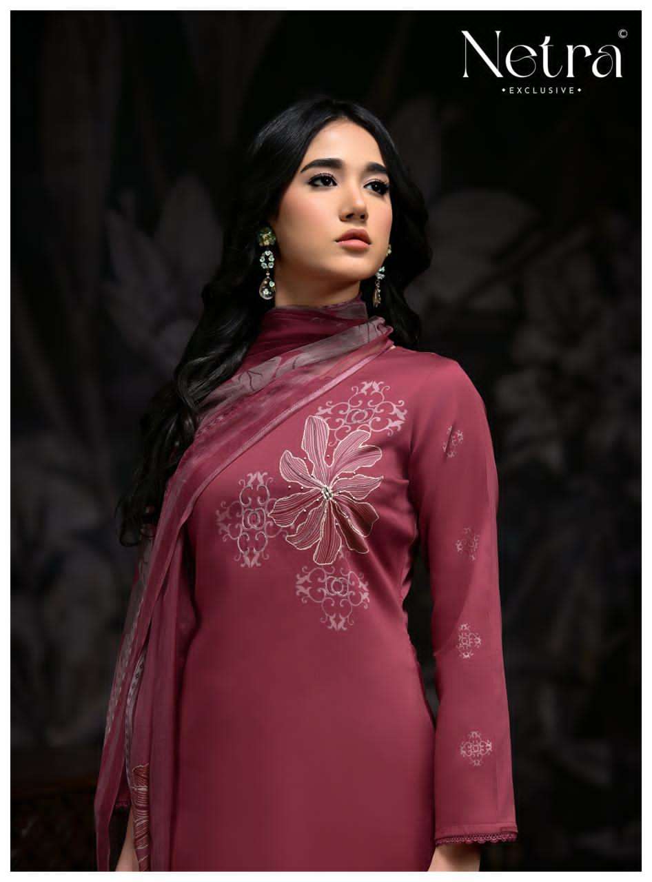 Netra Ira Cotton Printed Dress Material