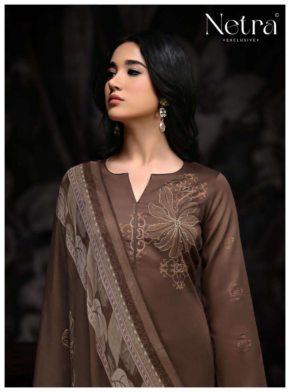 Netra Ira Cotton Printed Dress Material