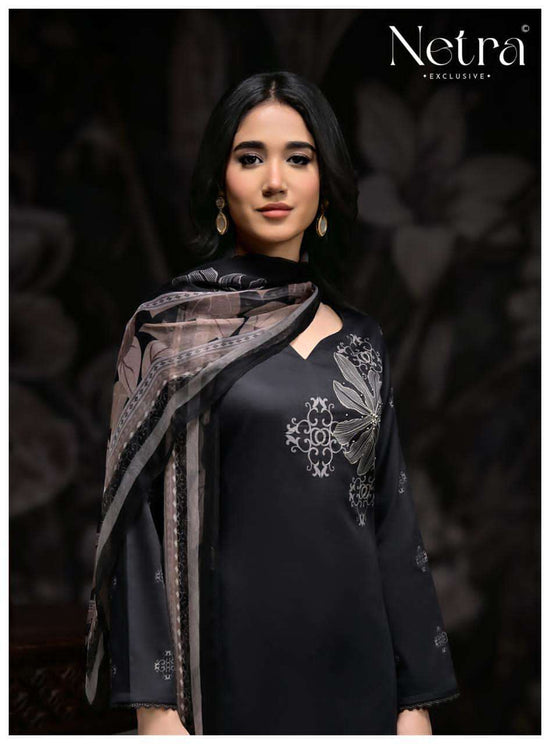 Netra Ira Cotton Printed Dress Material - Amrah Wholesale