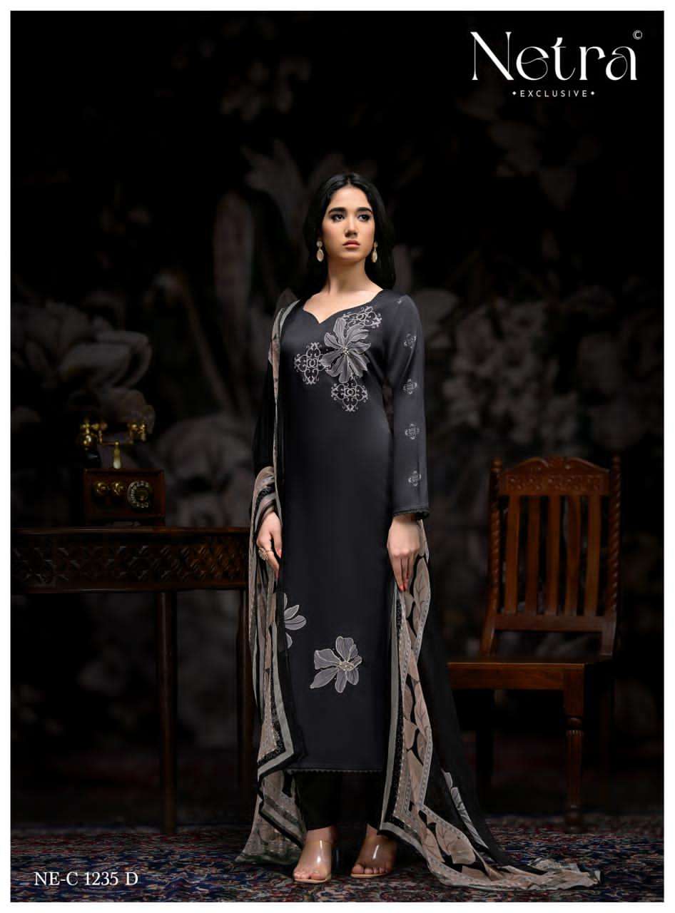 Netra Ira Cotton Printed Dress Material - Amrah Wholesale