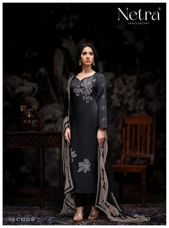 Netra Ira Cotton Printed Dress Material - Amrah Wholesale