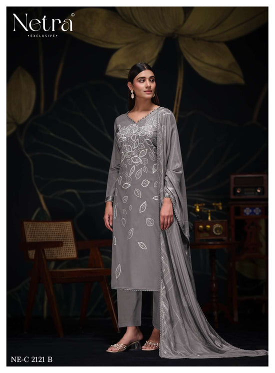 Netra Ishi Dress Material Wholesale Catalogue - Amrah Wholesale