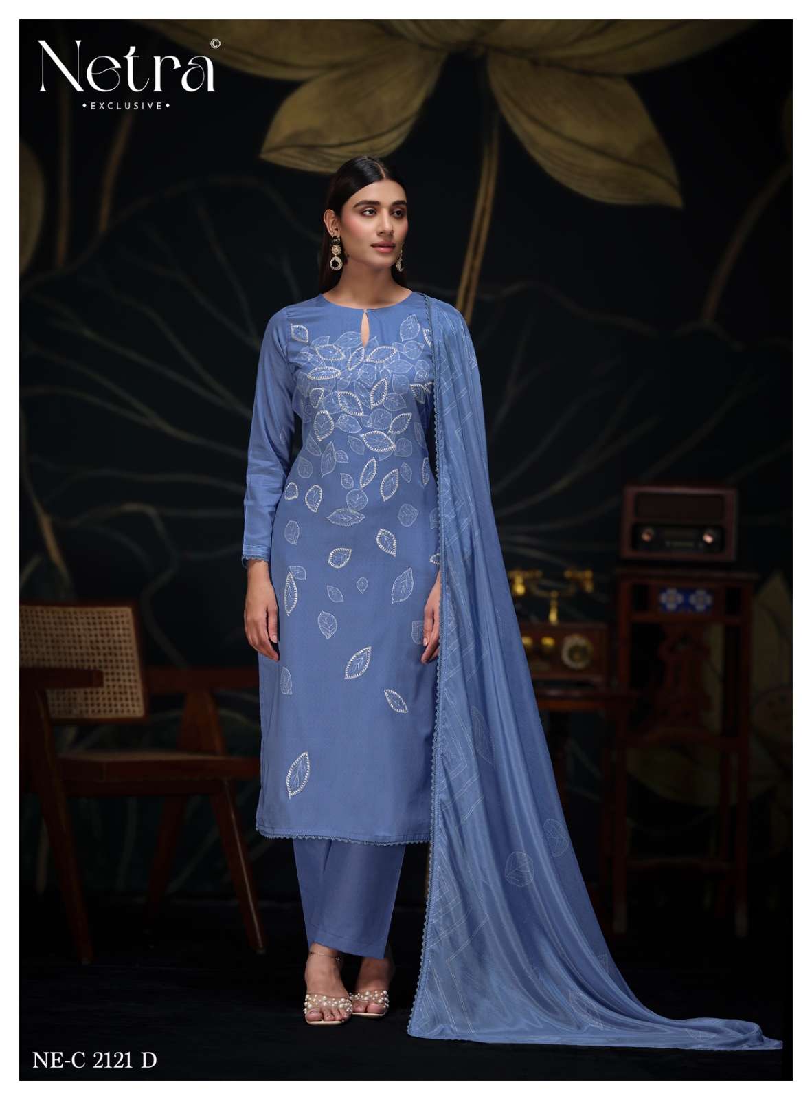 Netra Ishi Dress Material Wholesale Catalogue - Amrah Wholesale