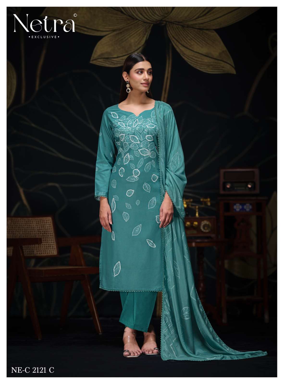 Netra Ishi Dress Material Wholesale Catalogue - Amrah Wholesale
