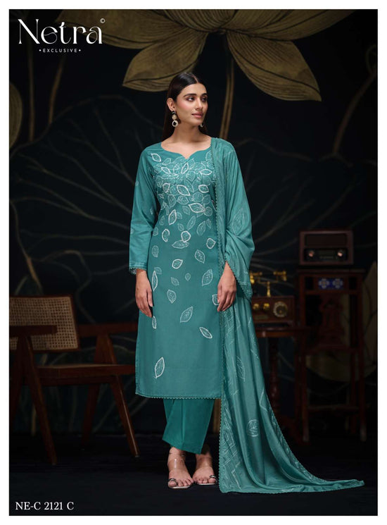 Netra Ishi Dress Material Wholesale Catalogue - Amrah Wholesale