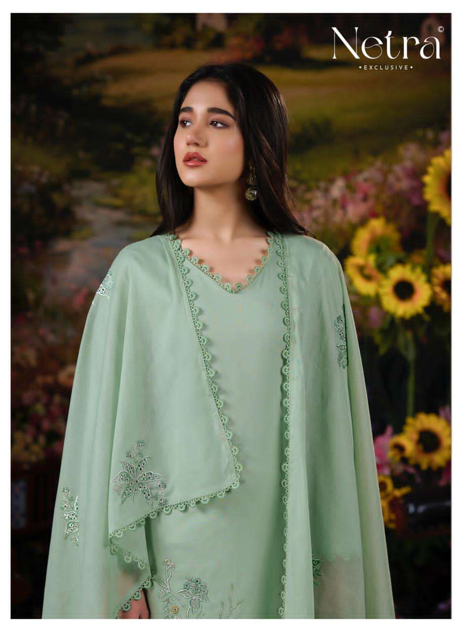 Netra Janaya Cotton Dress Material - Amrah Wholesale