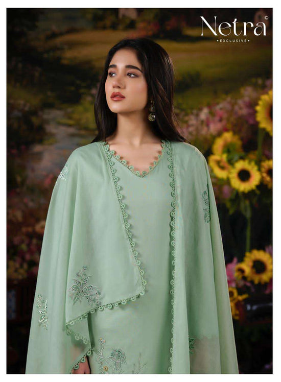 Netra Janaya Cotton Dress Material - Amrah Wholesale