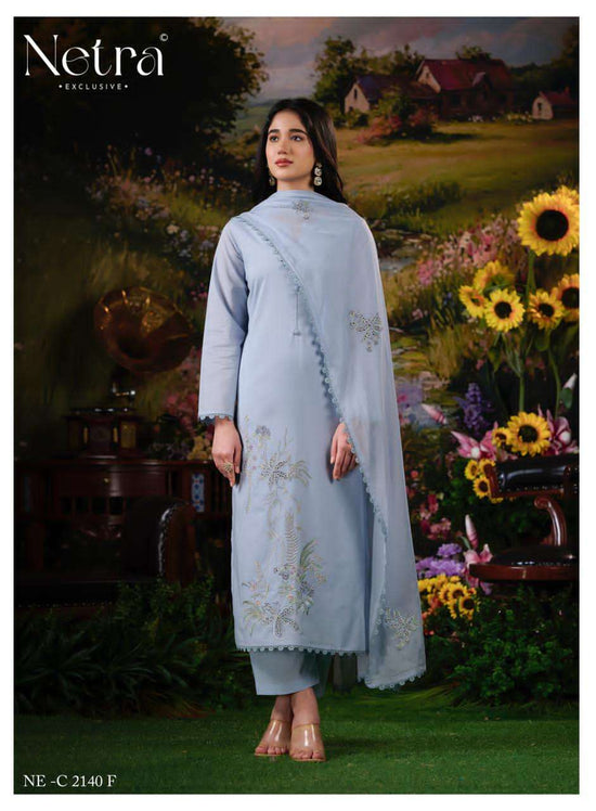 Netra Janaya Cotton Dress Material - Amrah Wholesale