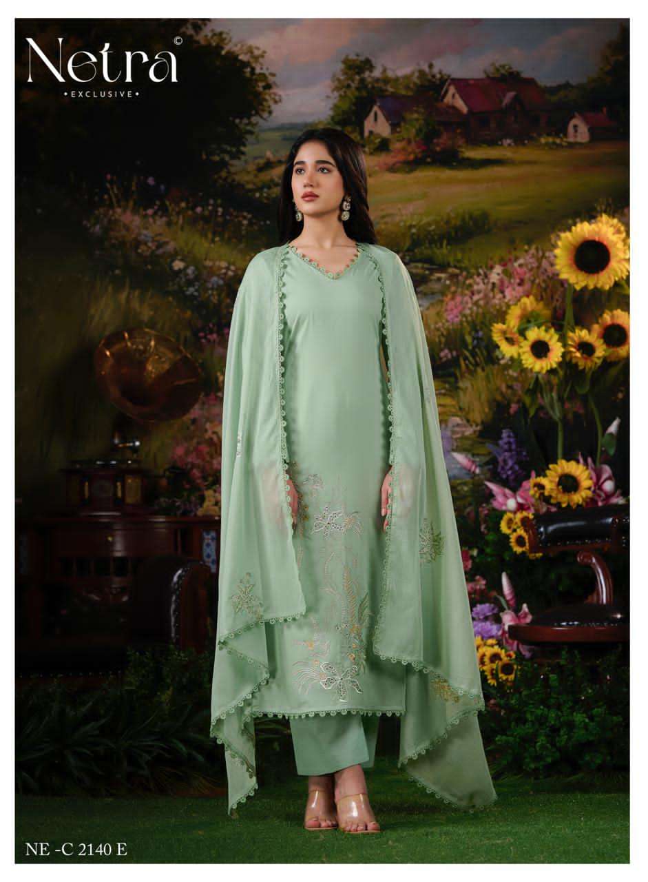 Netra Janaya Cotton Dress Material - Amrah Wholesale