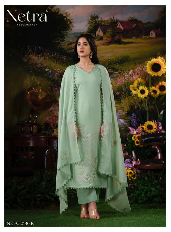 Netra Janaya Cotton Dress Material - Amrah Wholesale
