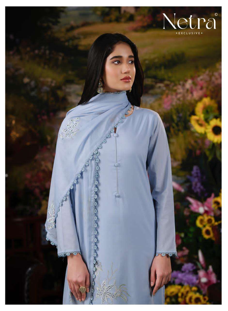 Netra Janaya Cotton Dress Material - Amrah Wholesale