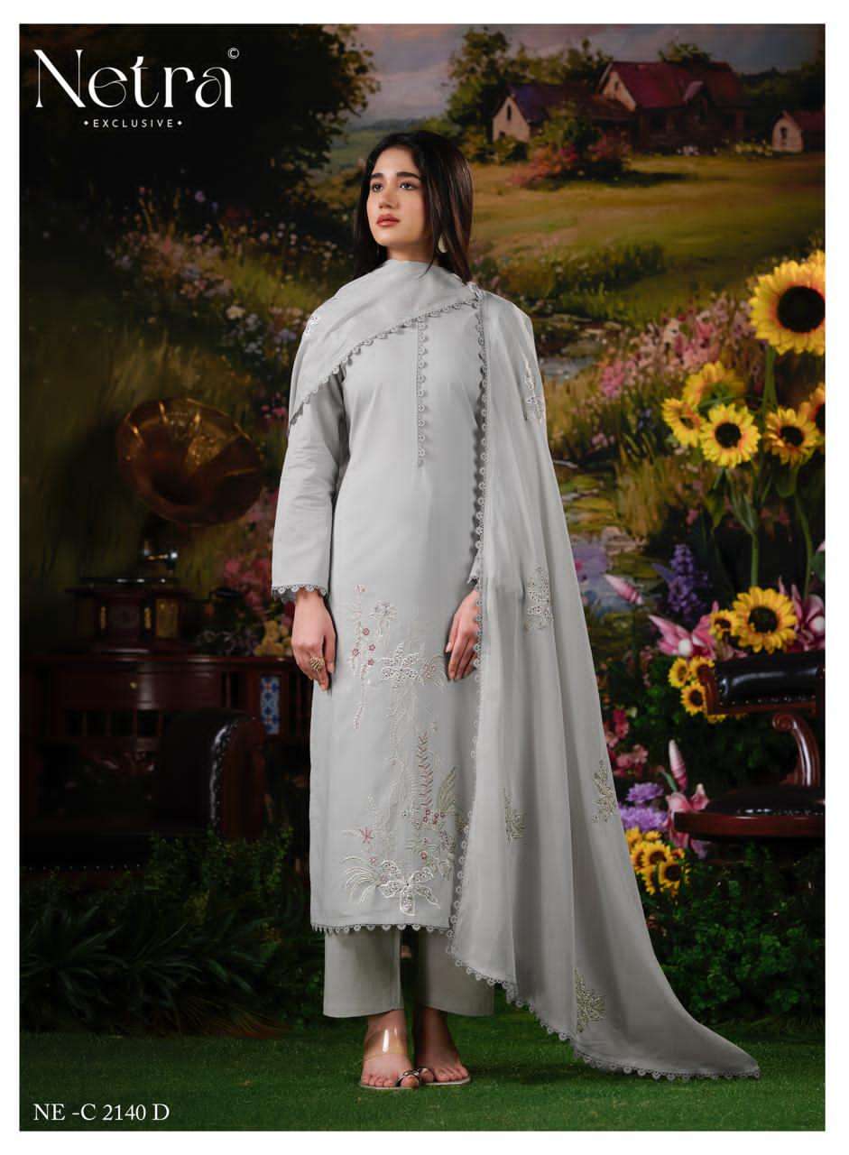 Netra Janaya Cotton Dress Material - Amrah Wholesale