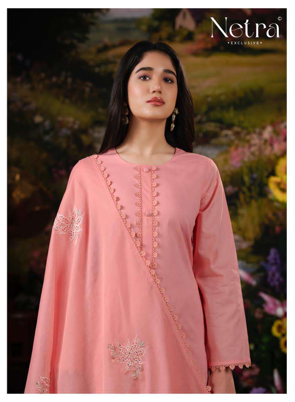 Netra Janaya Cotton Dress Material - Amrah Wholesale
