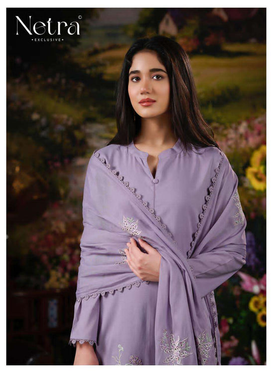 Netra Janaya Cotton Dress Material - Amrah Wholesale